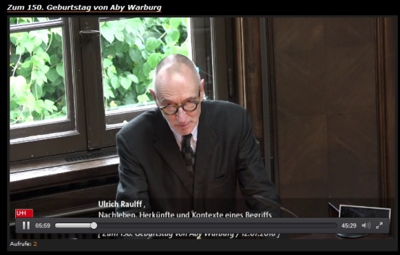 Online: Vortrag von Ulrich Raulff, DLA Marbach