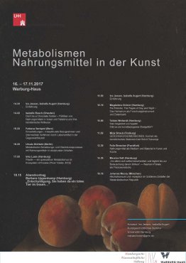 Metabolismen. Nahrungsmittel in der Kunst