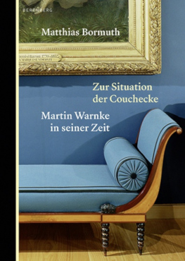 Buchvorstellung: Matthias Bormuth, »Zur Situation der Couchecke. Martin Warnke in seiner Zeit«